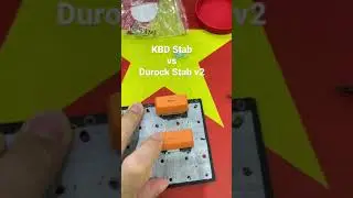 Mod Stab Keyboard | KBDfans Stab vs Durock Stab v2 #shorts