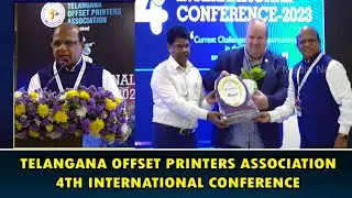 TELANGANA OFFSET PRINTERS ASSOCIATION 4TH INTERNATIONAL CONFERENCE | C.Ravinder Reddy | V Media News