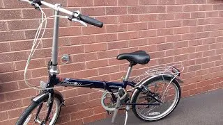 Dahon Folding Bicycle from Wrexham Recycle Charity shop of Nightingales Hospice serviced by Hillside