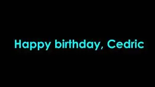 A message to JCtn6798 aka Cedric