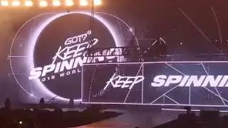 190703 GOT7 Keep Spinning 2019 World Tour in Dallas - Opening, Eclipse, OUT and Never Ever FanCam