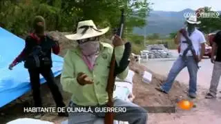 Olinal&aacute;, el pueblo que se levant&oacute; en armas para luchar contra el crimen organizado