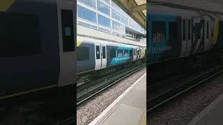 SWR Class 450 departing at Richmond #train #tfl #spotting #SWR #richmond