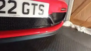 Zunsport radiator protection grilles for the Porsche 718 Cayman/Boxster GTS