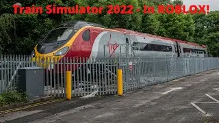 The New Train Simulator 2022?!??!?! - Roblox Snow Hill Lines v2