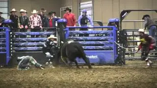 Dakota Petersen vs. SWYR 866 Bucket List. RodeoMasters.ca Roughstock Futurity. Dec. 29th, 2012
