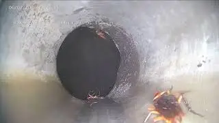 Vicam Pipe Camera Inspection Video Demo for 40mm Self Leveling image Full HD pipe cameras