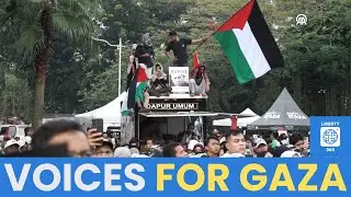 BREAKING: Massive Jakarta Rally Calls Out U.S. Over Gaza Atrocities