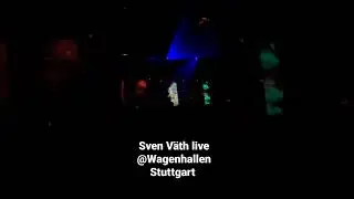 Sven #V&auml;th live @Wagenhallen Stuttgart | Woodles 💙🖤