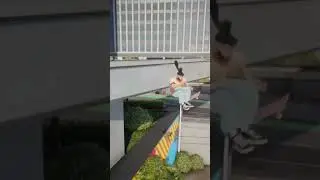 Massive drop into bowl#skate #skate4