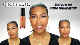 Ko Gen Do Aqua Foundation | First Impression | Flawless Natural Finish | #matureskin