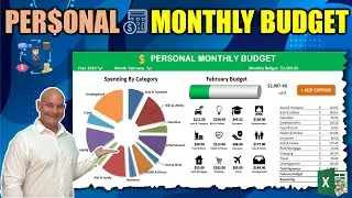 Learn How To Create Your Own Monthly Budget Application In Excel From Scratch Today [1 Hour Course]