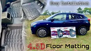 Maruti Suzuki Baleno New | 4.5 D Floor Mat Installation