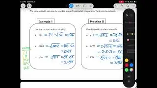 Math 1010: 10.3 Simplifying Radical Expressions