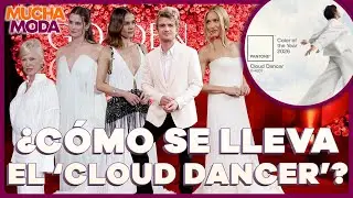 ✨ #ENVIVO | Pantone eligi&oacute; 'Cloud Dancer' como color del a&ntilde;o: &iquest;qui&eacute;nes ya lo usan? #MuchaModa
