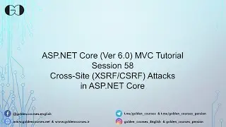 Cross-Site Attacks in ASP.NET Core – Session 58