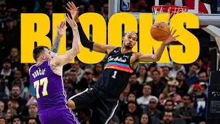 15 Minutes of Victor Wembanyama Blocks All-Star Players! 💀