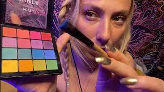 [ROLEPLAY ASMR] KISKANÇ ARKADAŞIN MAKYAJINI YAPIYOR 💄Fast Asmr & Mouth Sounds