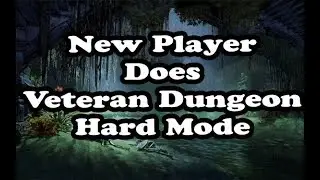 New Player Does Veteran Hard Mode Dungeon ✪ Elder Scrolls Online ESO
