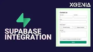 XGENIA Tutorial: Supabase Integration