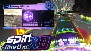Thanksgiving Double Feature Part 1 | Turkey March by BanYa (custom chart) S+ FC!!! | Spin Rhythm XD