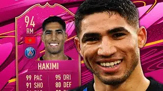 TRANSFERRED! ⭐ 94 FUTTIES HAKIMI PLAYER REVIEW - FIFA 21 ULTIMATE TEAM