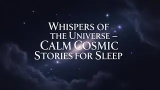 Whispers of the Universe &mdash; Calm Cosmic Stories for Sleep
