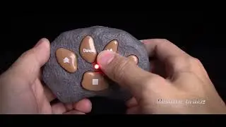 LED Light Up Remote Control Dinosaur Walking and Roaring Realistic T-Rex Dinosaur