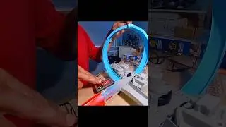 Hot Wheels Power Booster car launcher mod ; EL SUPERFASTO on boosted turbo speed #short #shorts