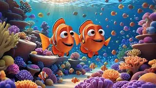 Freddy Fish Finds a Shell | Ocean Discovery Song for Kids | Nursery Rhymes and Underwater Learning