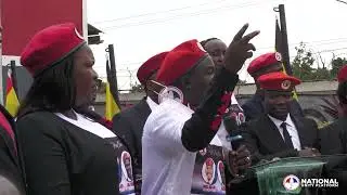 Hon. Patrick Nsamba Oshabe Speaking on the continued detention without trial of Political Prisoners.