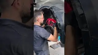 Tesla Model Y Performance &ouml;n fren balata değişimi  yapıldı.#BoschFrenSistemleri #BoschCarService