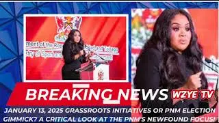Message To Minister Of Sports In  Trinidad & Tobago Grassroots Initiatives or PNM Election Gimmick?