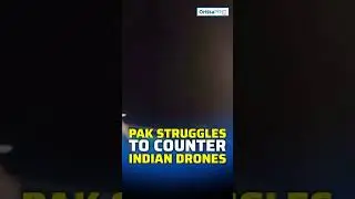 Pakistan under pressure as mass drone swarm clashes with anti-aircraft defenses #india #pakistan