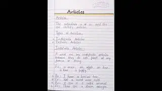 Articles