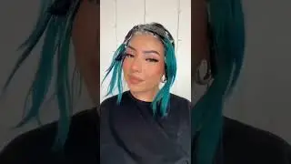 Refresh your vivid hair with Bigen 💙#bluehaircolor #bluehair #diyhaircolor