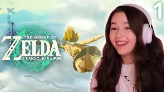 First Time Playing ZELDA! Tears Of The Kingdom Playthrough Part 1