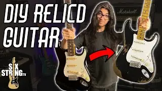 How to Relic A Guitar Yourself | DIY Relic'd Guitar