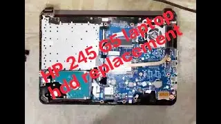 How to Open HP 245 G5 laptop Hard disk Replece || HDD Upgrade