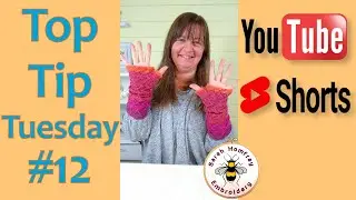 Tip #12 Keep warm when doing hand embroidery!