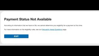 IRS Stimulus Tracker Status Update