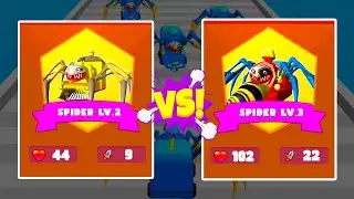 MERGE 'CHOO-CHOO CHARLES' vs 'Spider Train 3D Run Master' Merge Spider Train ⭐⭐⭐ Merge Battles