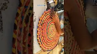 make a big size staylis woolen doormat at home🏠#kunti jute rugs #doormat knitting #paydan new design