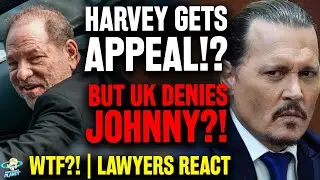 MONSTER! Harvey W Gets An APPEAL?! But Johnny Depp Still REFUSED in the UK?! - Lawyers React