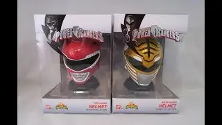 Legacy Red & White Ranger Helmets Review (Mighty Morphin Power Rangers)