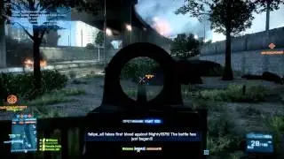 BF3 M16A3 + silencer gameplay