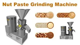 Nut Paste Grinding Machine|Peanut Almond Butter Grinder Machine|Nut Butter Grinder|Cacao Grinder