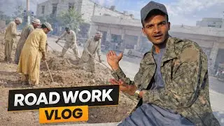 Hamari Dukan Ke Samne Road Work | Funny Vlog 😅|Day13/30Challenge| Daily Vlog |Vlogging With Mashooq 