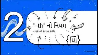 Ordinal numbers 1 to 10|ઓર્ડિનલ નંબર્સ|@English with Gujarati pronunciation 