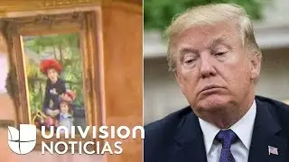 Does Trump own a fake Renoir painting?